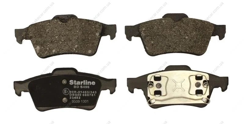 <strong>Гальмівні колодки дискові STARLINE BD S829P (фото 1)</strong>