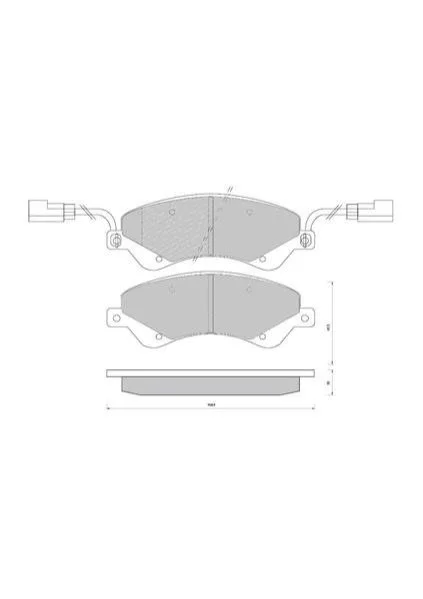 <strong>Гальмівні колодки дискові STARLINE BD S849P (фото 1)</strong>