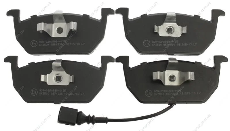 <strong>Тормозные колодки дисковые STARLINE BD S877 (фото 1)</strong>