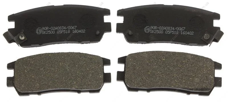 <strong>Гальмівні колодки дискові STARLINE BD S878 (фото 1)</strong>