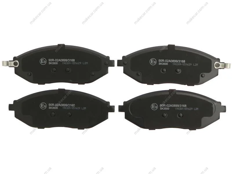 <strong>Гальмівні колодки дискові STARLINE BD S975 (фото 1)</strong>