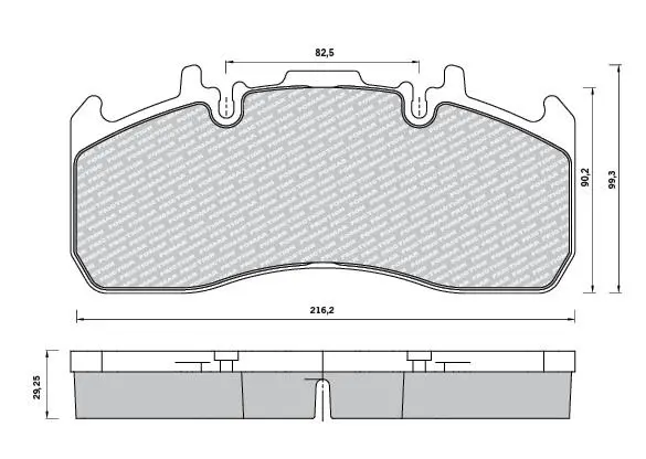 <strong>Дискові гальмівні колодки, 29173 WVA STARLINE BD T023 (фото 1)</strong>