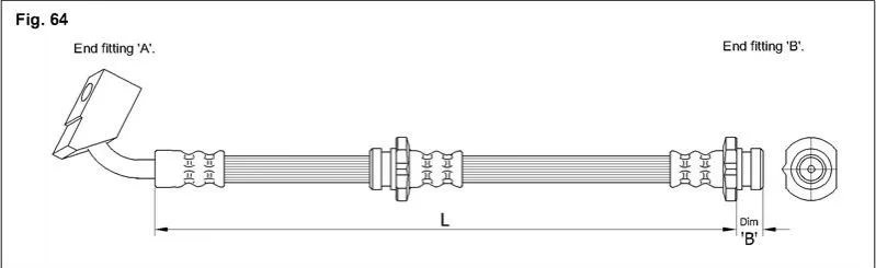 <strong>Гальмівний шланг STARLINE HA BH.1207 (фото 1)</strong>