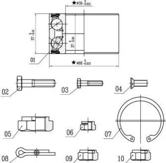 Підшипник колісний для Volkswagen, Audi, Fiat STARLINE LO 00575 фото товару