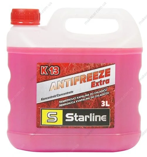 <strong>Охолоджуюча рідина G13 3л. STARLINE NA K13-3 (фото 1)</strong>