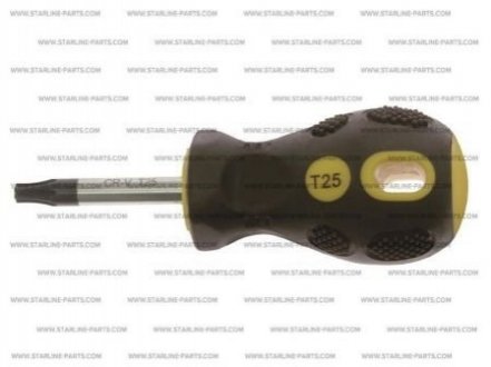 Викрутка Torx T30 коротка STARLINE NR SD14T30 фото товару