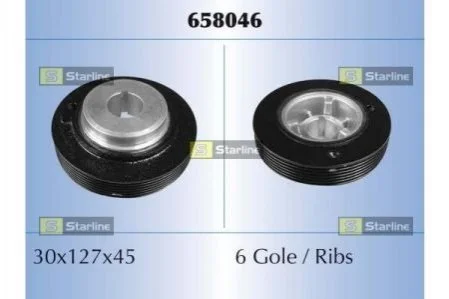<strong>Шкив ремня STARLINE RS 658046 (фото 1)</strong>