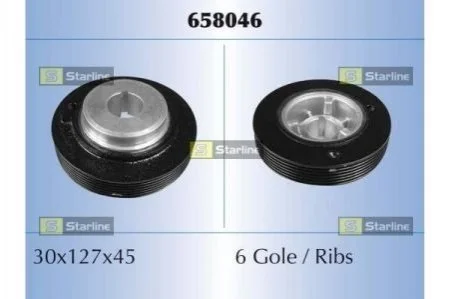 Шків ременя для STARLINE RS 658046 фото товару