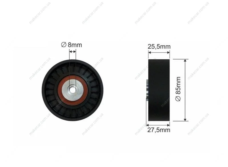 <strong>Натяжний ролик STARLINE RS B06610 (фото 1)</strong>