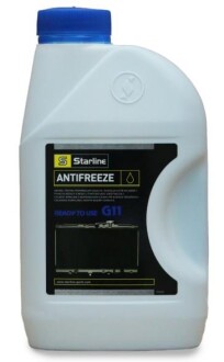 Антифриз G11 1л. STARLINE S ANTIFREEZE -40C 1 фото товара