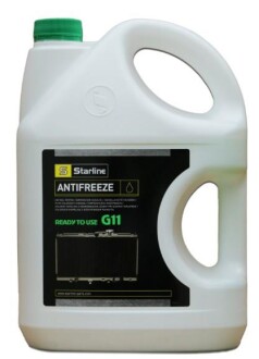 Антифриз G11 4л. STARLINE S ANTIFREEZE GREEN 4 фото товара