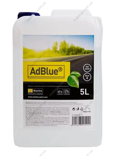 <strong>Сечовина ADBLUE / 5л. / STARLINE ST ADBLUE-5L (фото 1)</strong>