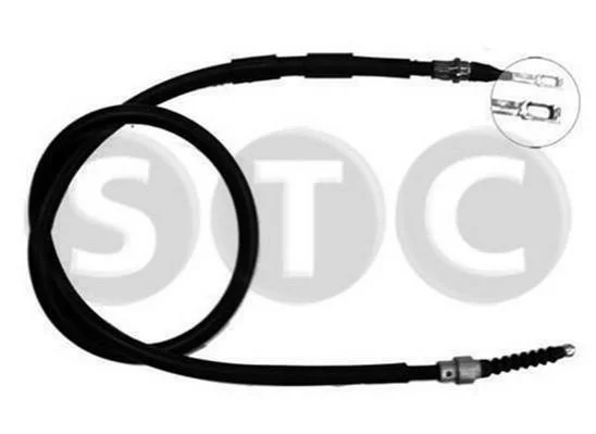 <strong>Гальмівний трос GALAXY все вкл. 4WD DX/SX-RH/LH STC T480218 (фото 1)</strong>