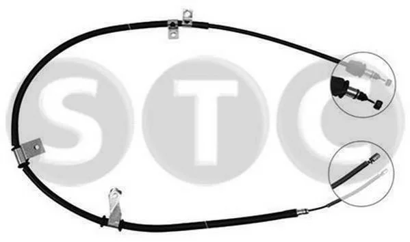 <strong>Трос гальмівний MATRIX 1,6i-1,8i SX-LH STC T481998 (фото 1)</strong>