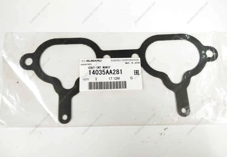 <strong>Прокладка впускного коллектора SUBARU 14035AA281 (фото 1)</strong>