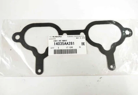 Прокладка впускного коллектора для SUBARU 14035AA281 фото товару