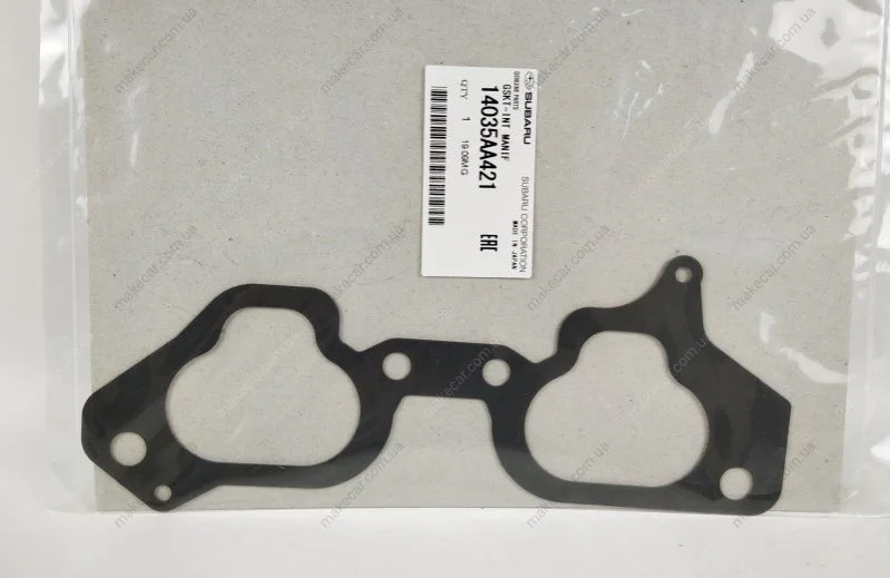 <strong>Прокладання впускного колектора SUBARU 14035AA421 (фото 1)</strong>