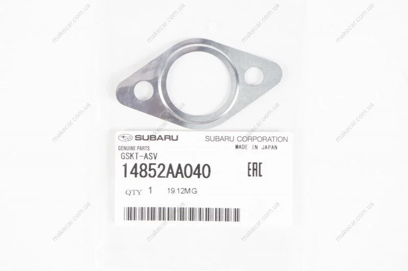 <strong>Прокладка клапана рециркуляції SUBARU 14852AA040 (фото 1)</strong>
