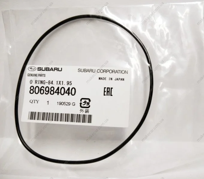 <strong>Кільце ущільнювальне SUBARU 806984040 (фото 1)</strong>