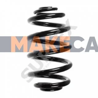 <strong>BMW Пружина задняя усилен. L=255mm E83 X3 04- (зеленый) SUPLEX 06237 (фото 1)</strong>