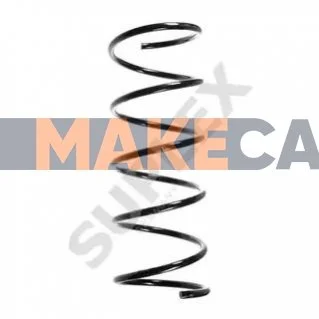 <strong>CITROEN Пружина передняя L=432mm Saxo,Peugeot 206 SUPLEX 07041 (фото 1)</strong>