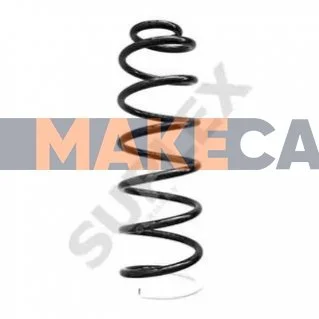 <strong>CITROEN Пружина задняя L=413mm C8 02-,Peugeot 807 SUPLEX 07106 (фото 1)</strong>