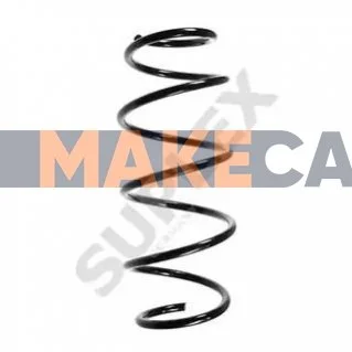 <strong>FIAT Пружина передняя L=380mm Punto II 99- SUPLEX 09139 (фото 1)</strong>