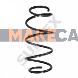<strong>FIAT Пружина передняя L=338mm Panda 03- SUPLEX 09214 (фото 1)</strong>