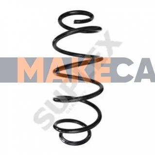 <strong>FORD Пружина передняя L=396mm Mondeo III 00- SUPLEX 10285 (фото 1)</strong>