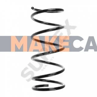 <strong>NISSAN Пружина передняя L=348mm Almera I 97- SUPLEX 22127 (фото 1)</strong>