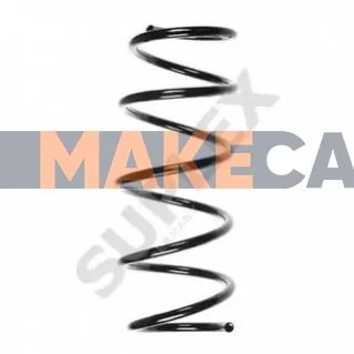 <strong>OPEL Пружина передняя L=351mm Corsa D 06- SUPLEX 23451 (фото 1)</strong>