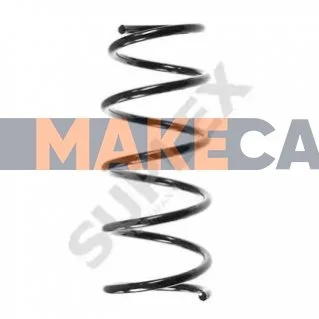 <strong>RENAULT Пружина передняя L=365mm Kangoo,Nissan Kubistar 97- (розовый/красный) SUPLEX 27187 (фото 1)</strong>
