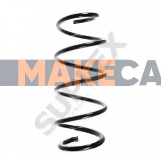 <strong>RENAULT Пружина передняя L=402mm Megane II 02- SUPLEX 27193 (фото 1)</strong>