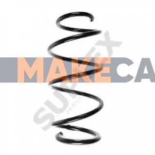 <strong>RENAULT Пружина передняя L=349mm Clio III (красный) SUPLEX 27231 (фото 1)</strong>