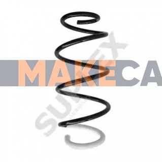 <strong>RENAULT Пружина передняя L=354mm Clio III 1.5dCi/1.6/2.0 05 SUPLEX 27296 (фото 1)</strong>