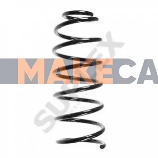 <strong>VW Пружина передняя L=382mm Bora,Golf IV,Passat 92- (розов./зелен.) SUPLEX 39100 (фото 1)</strong>
