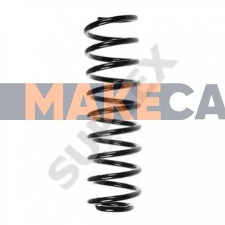 <strong>VW Пружина задняя L=338mm Polo 94- SUPLEX 39126 (фото 1)</strong>