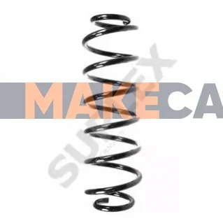 <strong>VW Пружина задняя L=348mm Golf IV (серебр./зелен.) SUPLEX 39130 (фото 1)</strong>