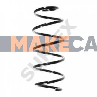<strong>VW Пружина передняя L=357mm Polo 02-,Skoda Fabia I SUPLEX 39174 (фото 1)</strong>