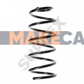 <strong>VW Пружина передняя L=344mm Bora,Goilf IV,Skoda Octavia I (фиолетовый/белый) SUPLEX 39176 (фото 1)</strong>