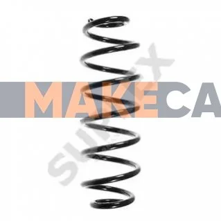 <strong>VW Пружина задняя L=343mm Bora,Skoda Octavia II,Rapid (серебр./зелен.) SUPLEX 39192 (фото 1)</strong>