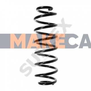 <strong>VW Пружина задняя L=371mm Touran 03- (белый/зелен.) SUPLEX 39239 (фото 1)</strong>