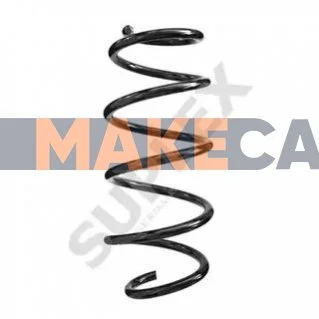 <strong>VW Пружина передняя L=344mm Golf V,VI,Skoda Octavia III SUPLEX 39284 (фото 1)</strong>