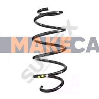 <strong>VW Пружина передняя L=340mm Golf Plus SUPLEX 39298 (фото 1)</strong>