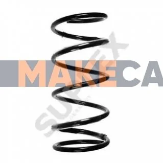KIA Пружина передняя L=358mm Carens II 02- для KIA SUPLEX 46038 фото товару