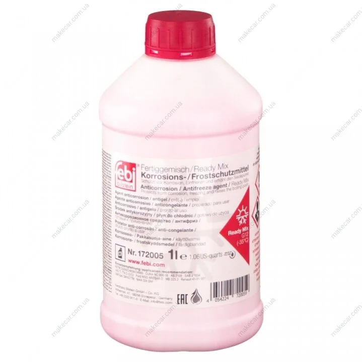 <strong>Антифриз (червоний) Ready Mix G12 (-35°C) 5L SWAG 33101120 (фото 1)</strong>