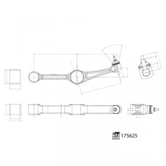 Важіль підвіски (Swag) для Tesla SWAG 33102986 фото товару