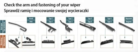 Щітка склоочисника Hybrid x 1шт. для SWF 116187 фото товару