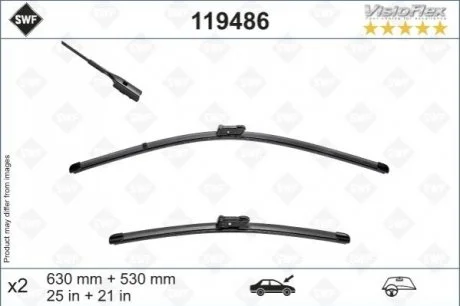 Щетка стеклоочистителя для Audi, Skoda, Porsche, Bentley SWF 119486 фото товара