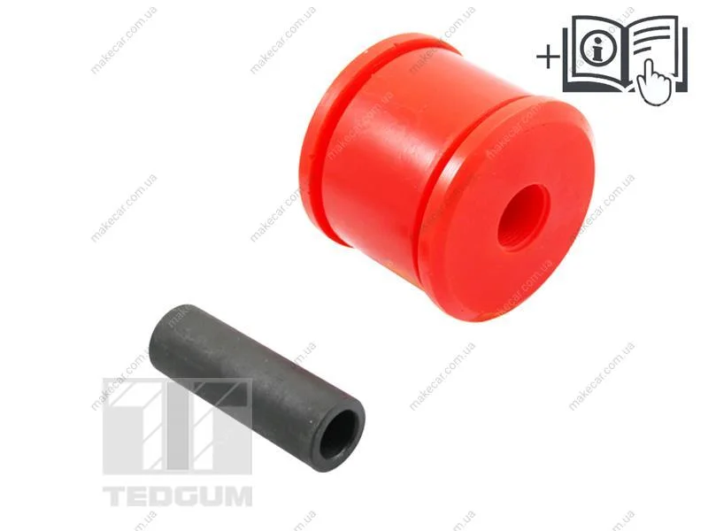 <strong>Сайлентблок заднього важеля TEDGUM 00447947 (фото 1)</strong>